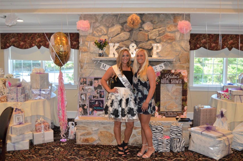 Bride To Be and Sister at Bridal Shower