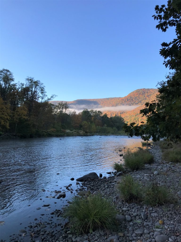 Esopus Creek at Sleepy Hollow Campgrounds