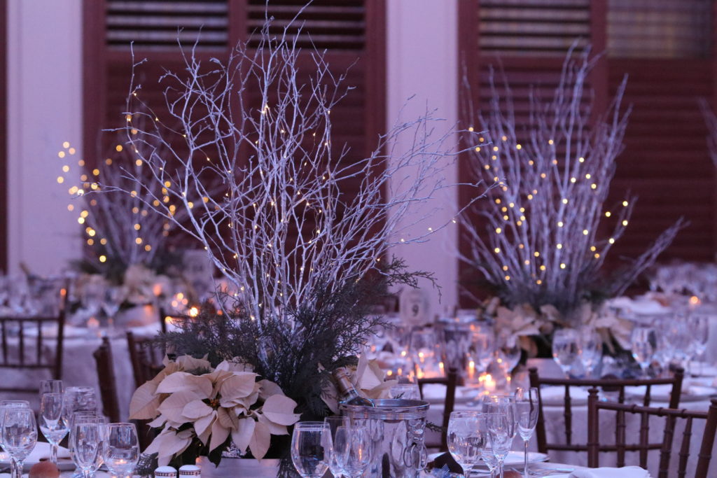 Winter Wonderland Centerpieces