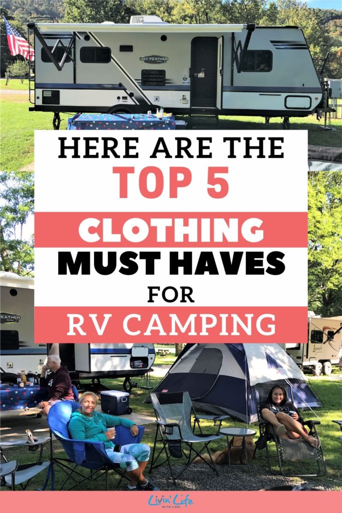 Top 5 RV Clothing Must Haves You Need For RV Camping