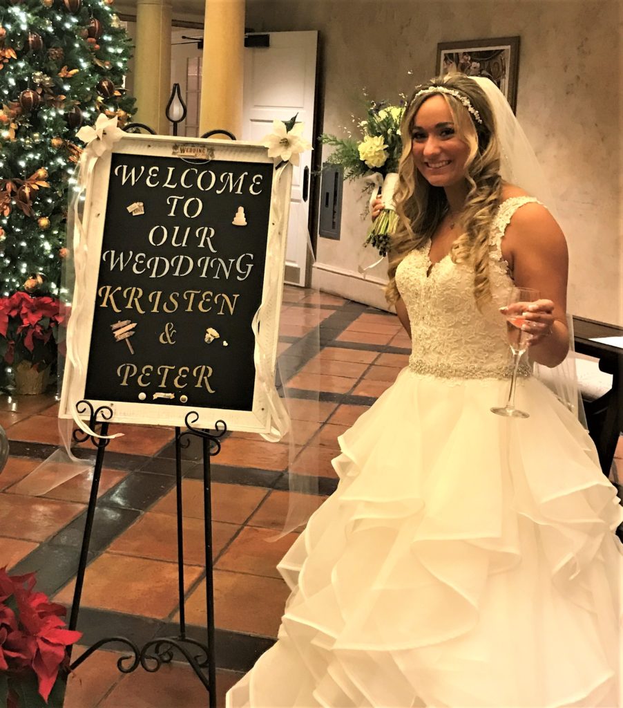 Wedding Welcome Chalk Board