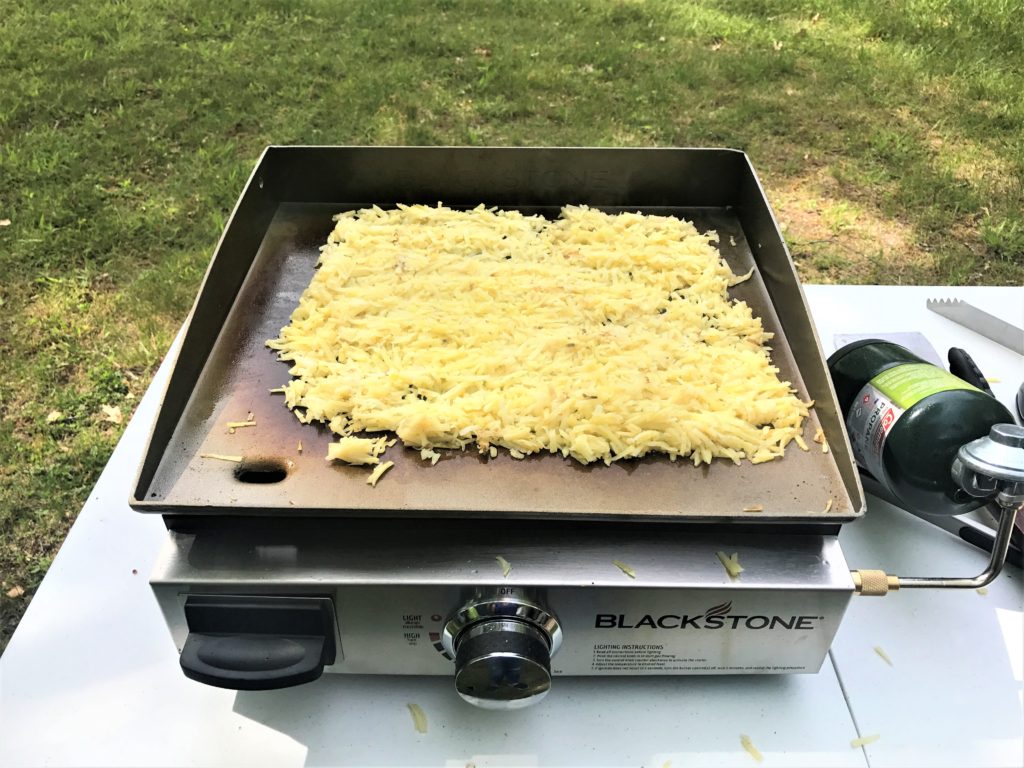 Hashbrowns on the Blackstone