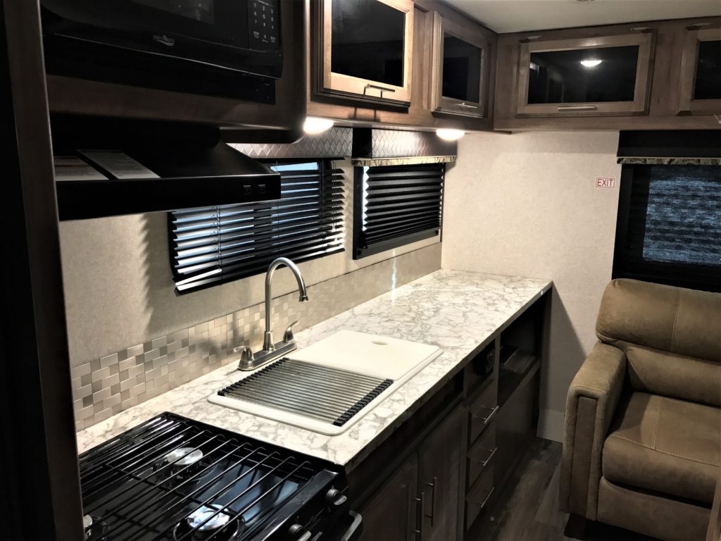 Jayco travel trailer kitchen