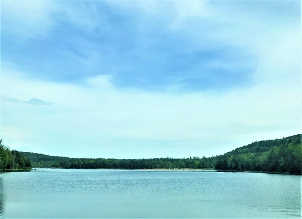 View of North South Lake Catskills New York