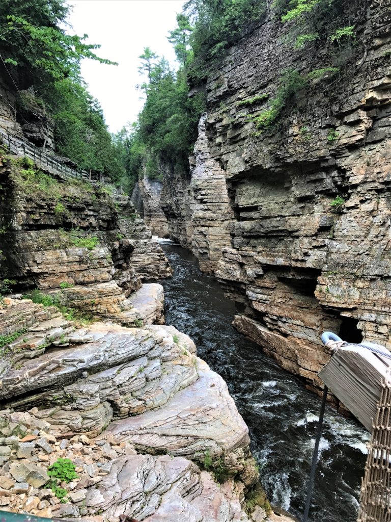 Beautiful View at Ausable Chasm