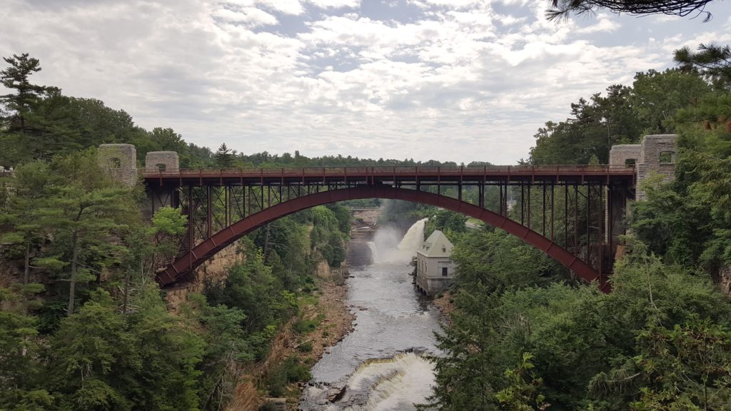 Bridge at Ausable Chasm