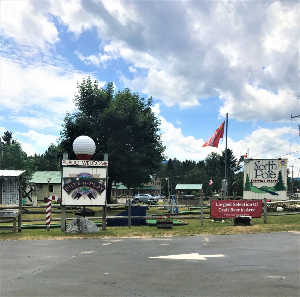 Entrance to North Pole Resorts