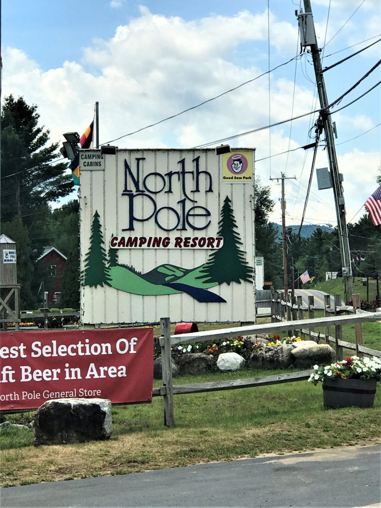 RV campgrounds at North Pole Resorts