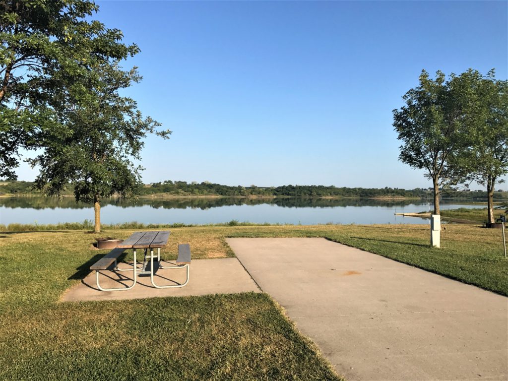 RV Site at Mozingo Lake