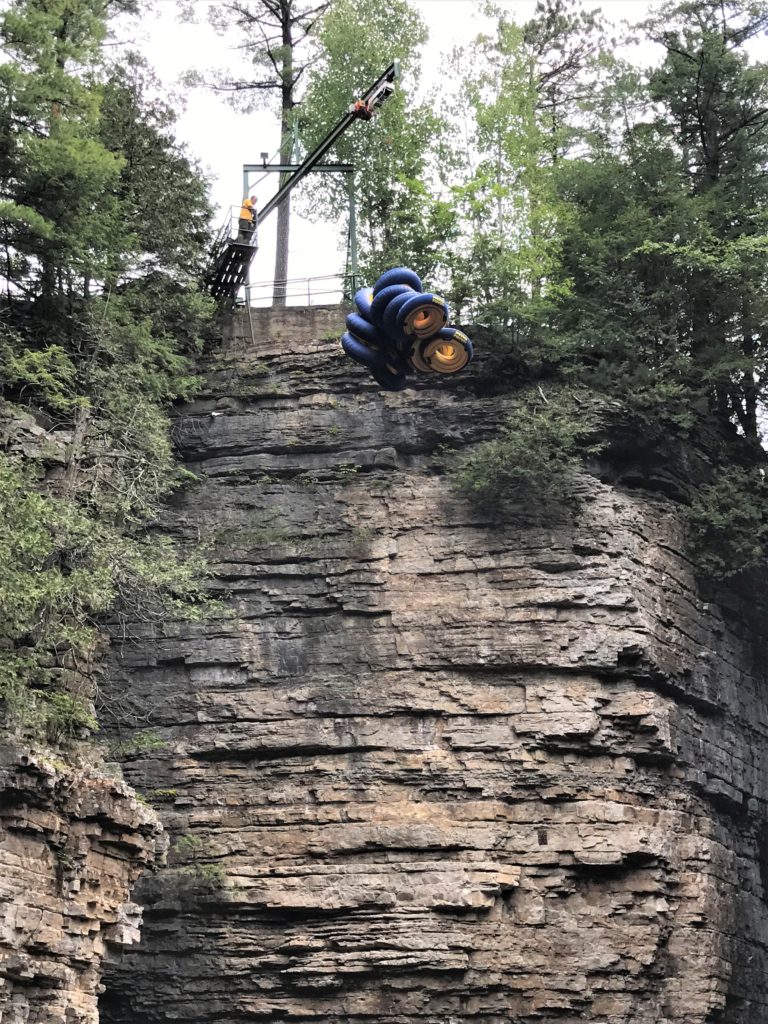 Tubing at Ausable Chasm