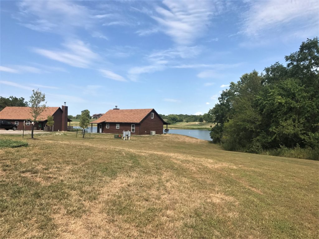 View From Cabin 6 at Mozingo Lake