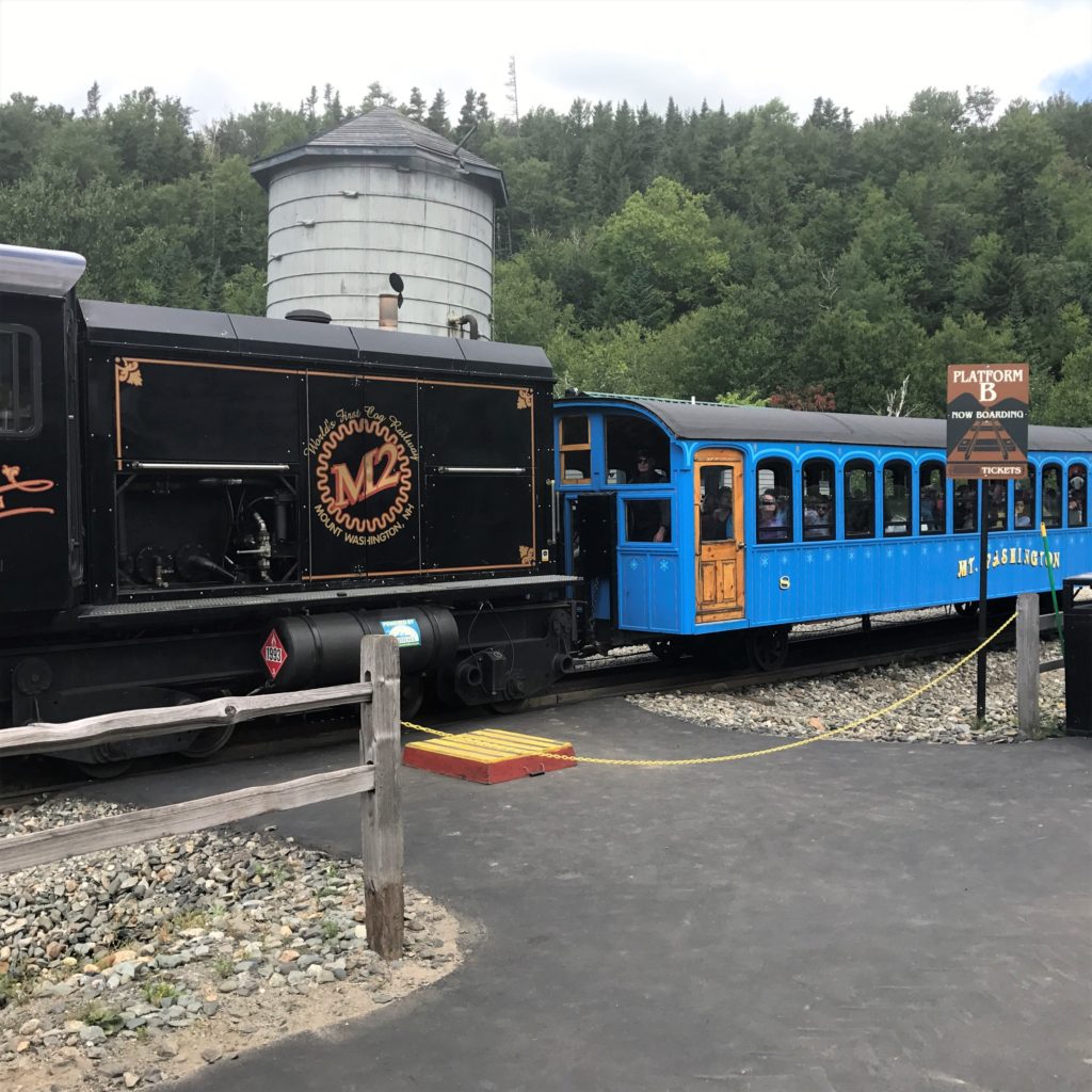 Cog Railway Train Mt. Washington