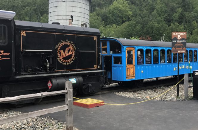 Cog Railway Train Mt. Washington