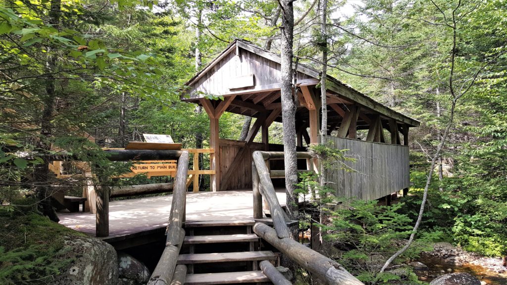 Covered Bridge at Lost River Gorge