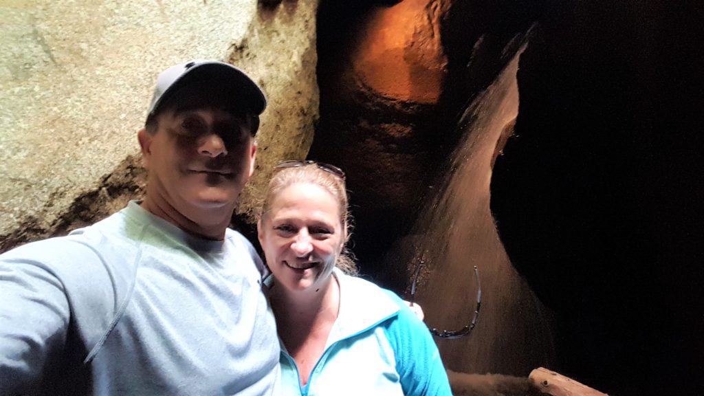 Inside the Cave at Lost River Gorge