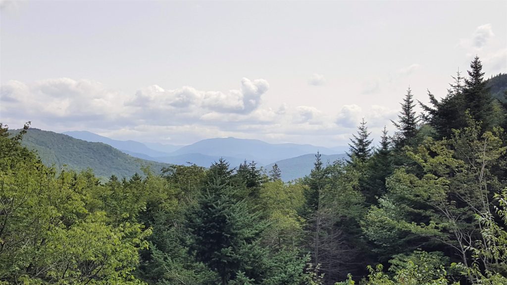 View from Lost River Gorge