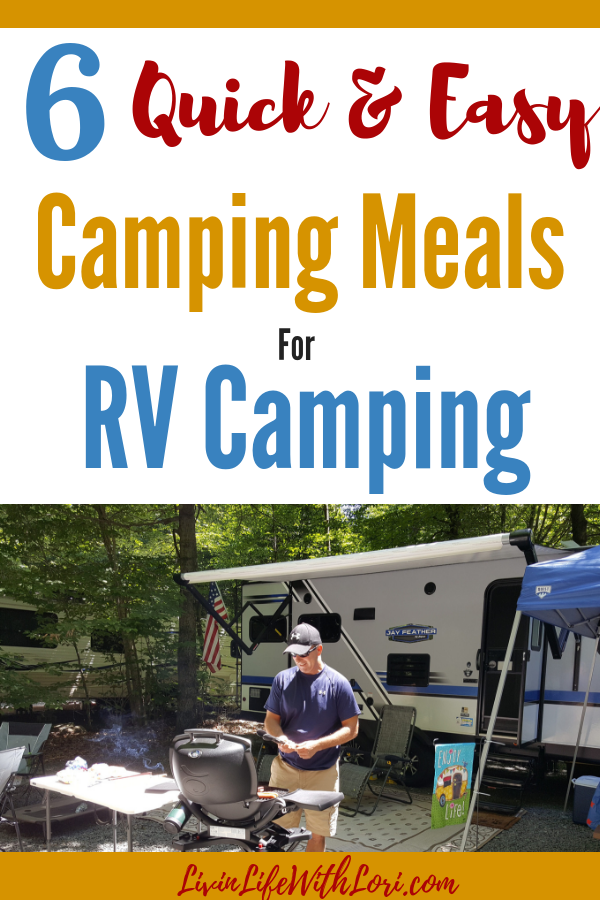 Easy RV Cooking Tips & Simple Camping Meal Planning — Today is Someday