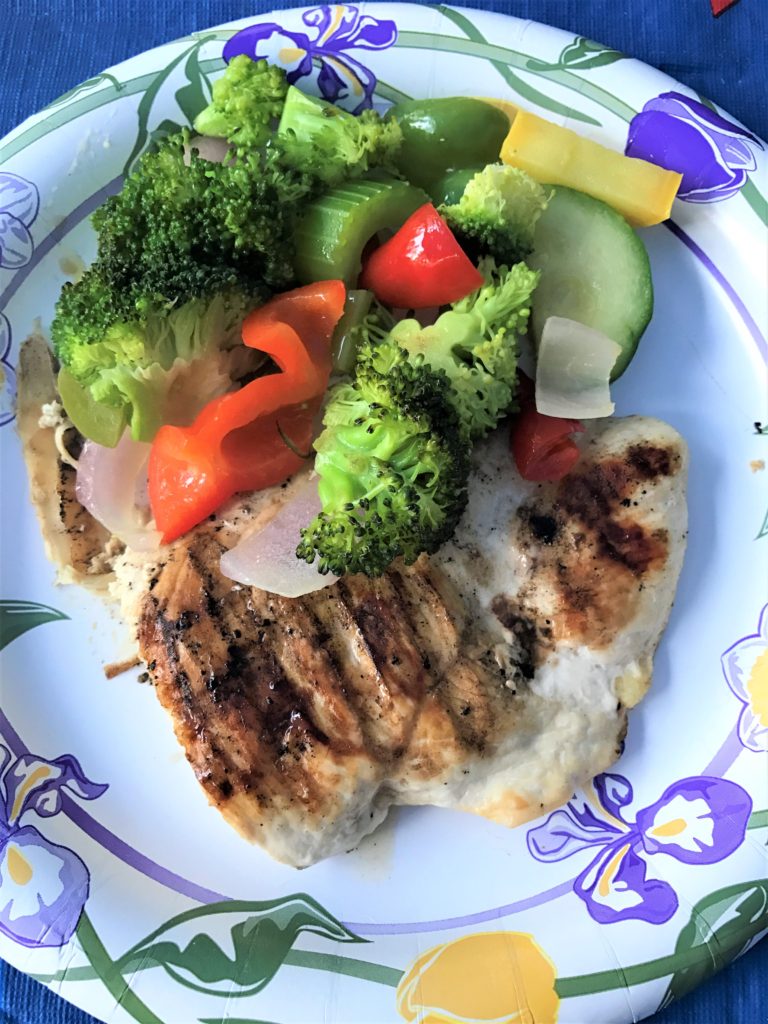 Grilled Chicken & Veggies