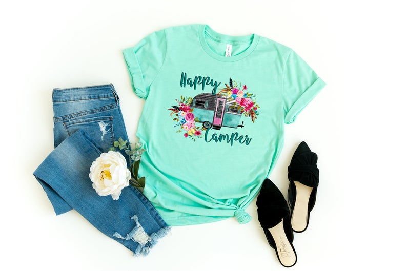 Happy Camper Tshirt