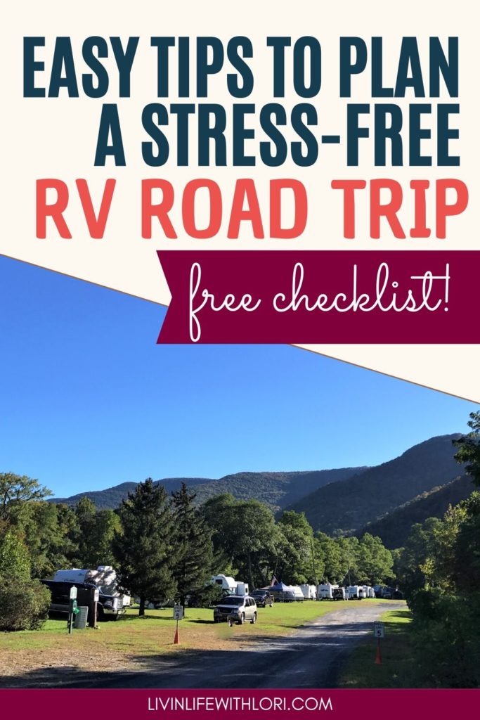 Easy Tips To Plan A Stress Free RV Road Trip