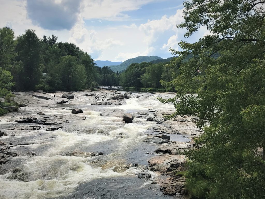 Ausable Rapids at Jay Covered Bridge