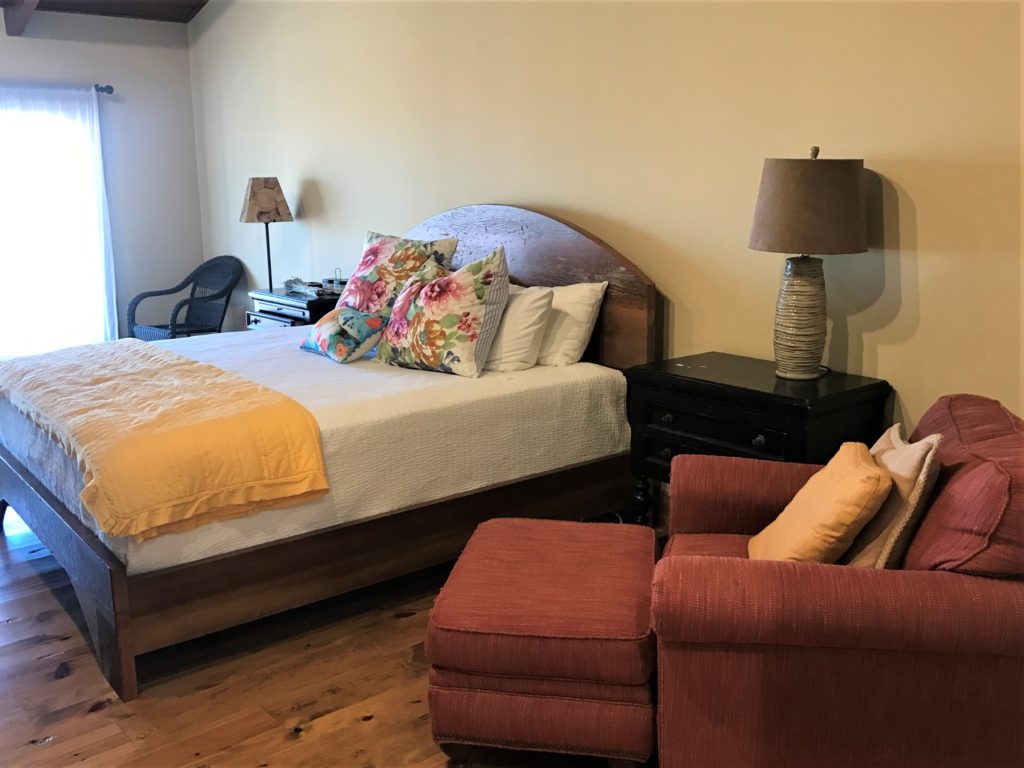 Bedroom at the Pioneer Woman Lodge