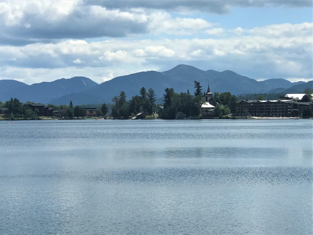 Mirror Lake in Lake Placid New York