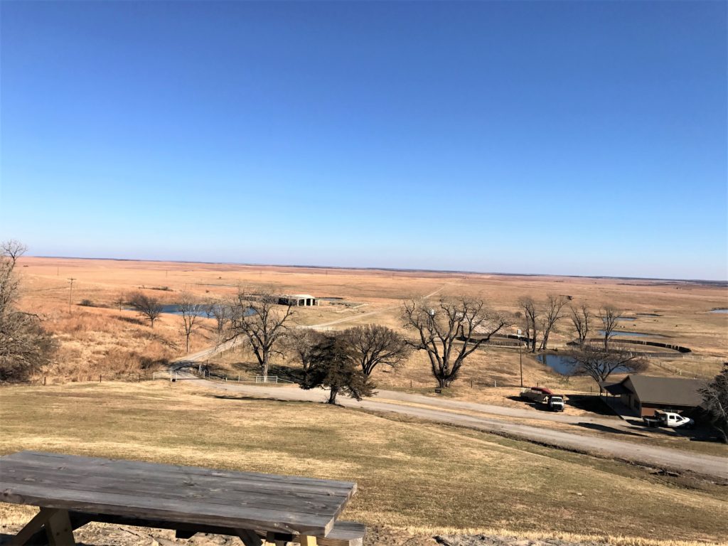 View from the Pioneer Woman's Lodge