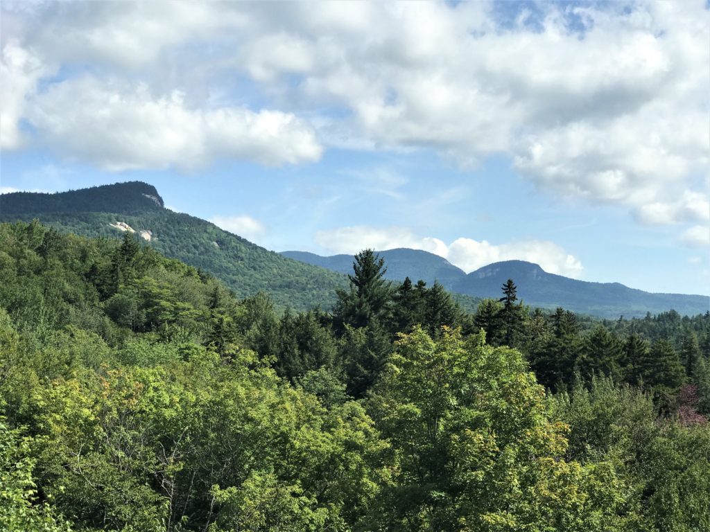 View of Mt. Tremont Kancamagus Highway NH