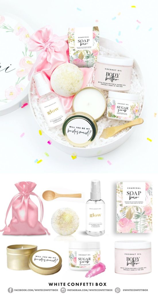 Bridesmaid Spa Gift Basket