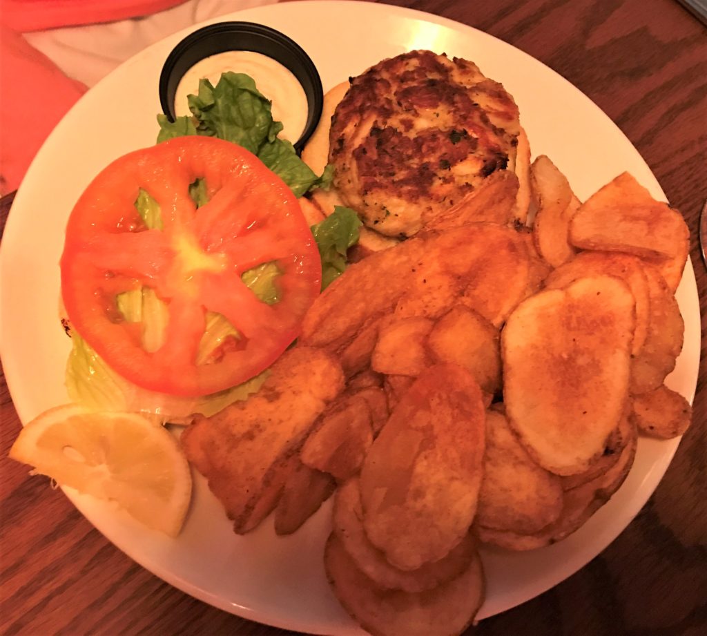 Crabcake Sandwich The Fish Market Restaurant