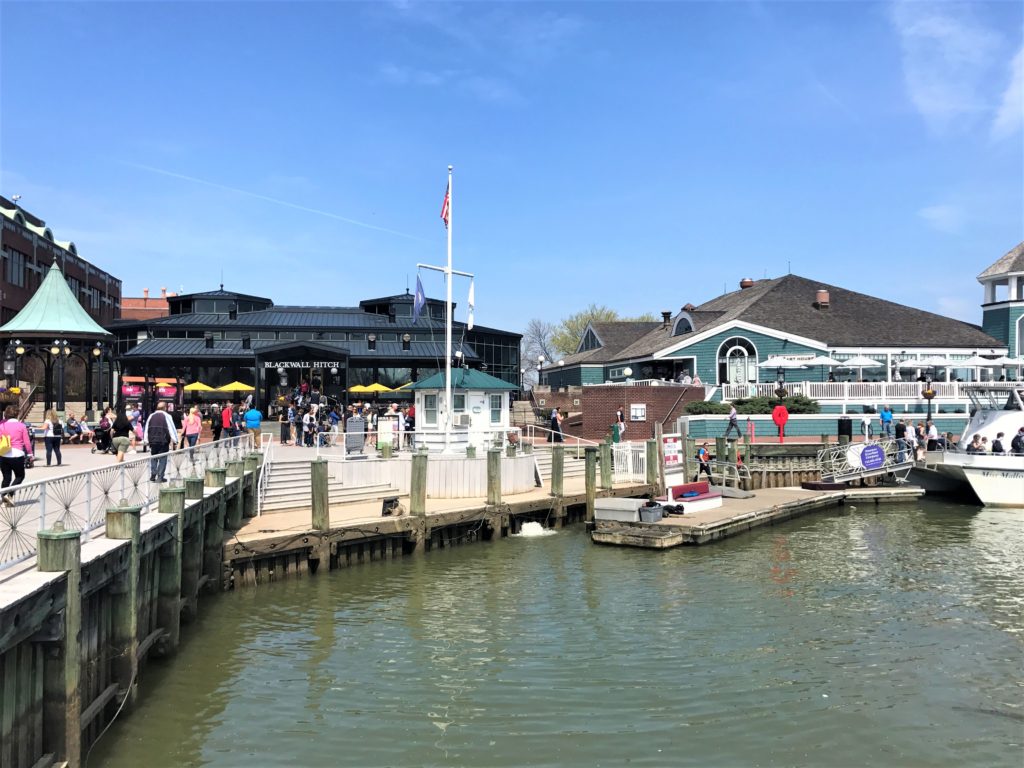 Restaurants on the Wharf in Old Town Alexandria, Virginia