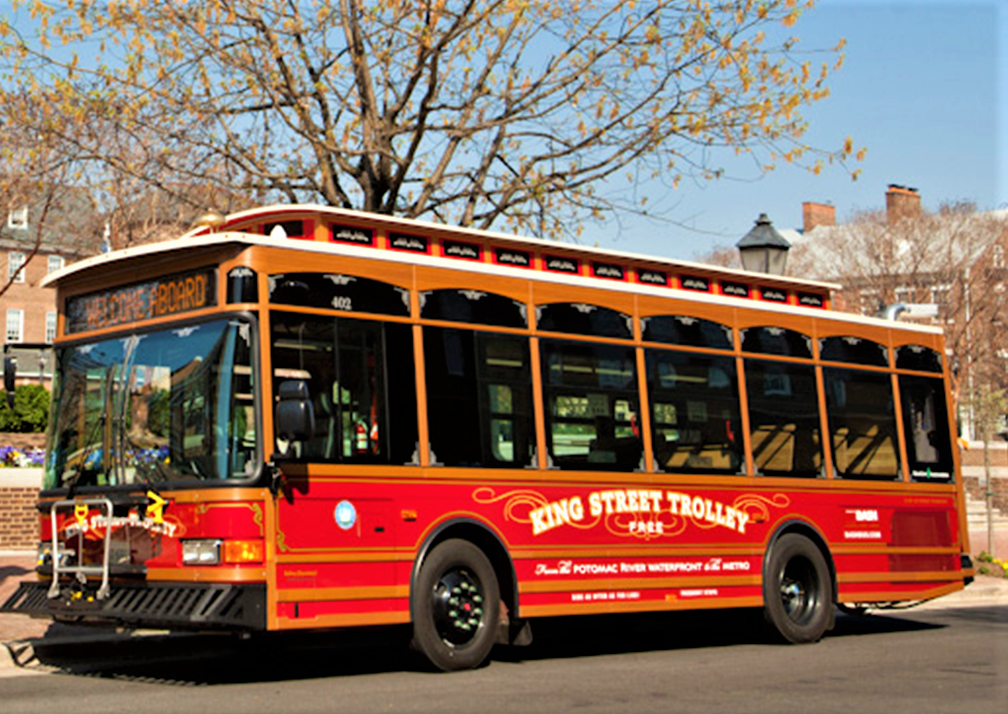 King Street Trolley Old Town Alexandria, Virginia