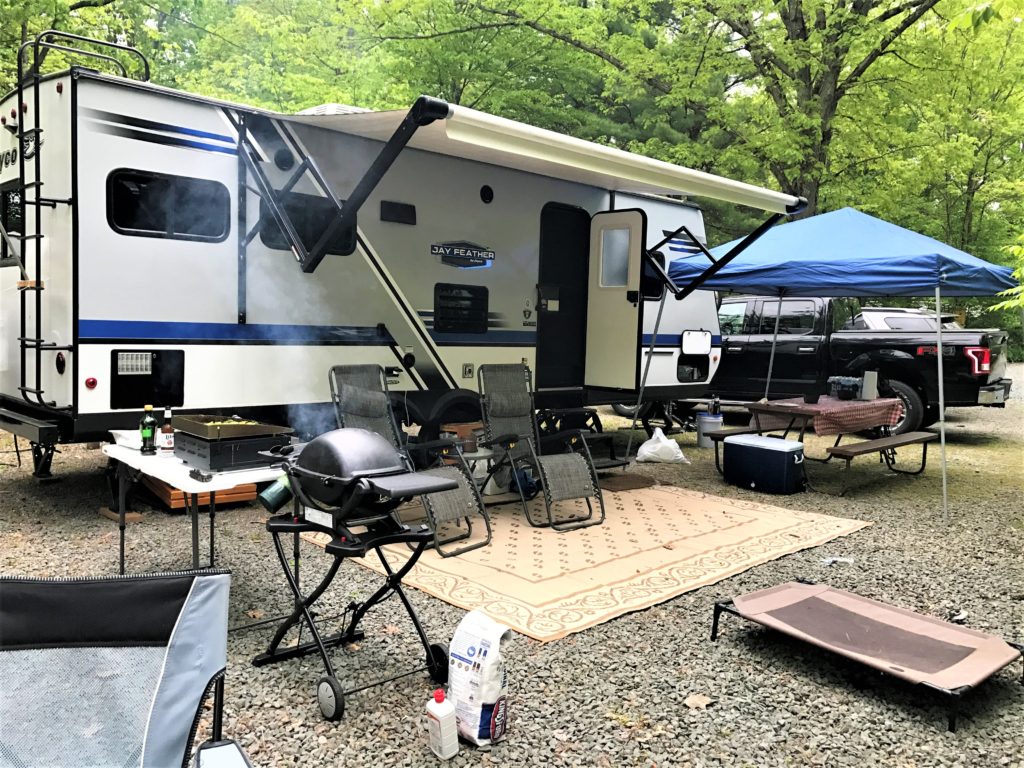 How To Easily Set Up Your RV Campsite| Livin' Life With Lori