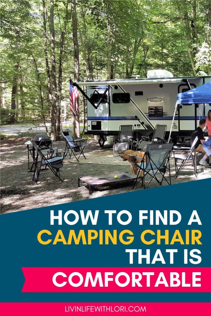 How To Find A Camping Chair That Is Comfortable