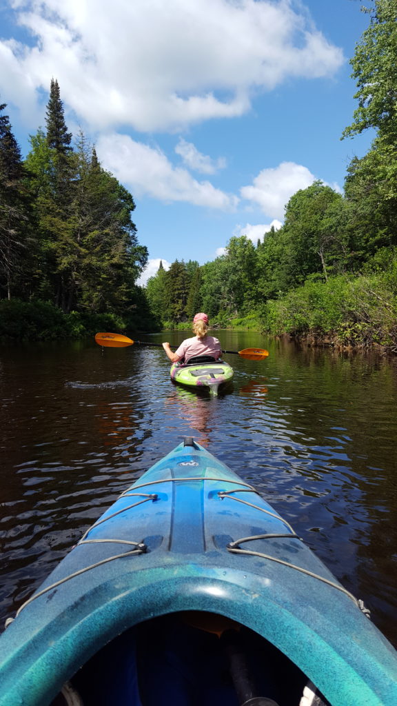 Kayaking near Old Forge, NY