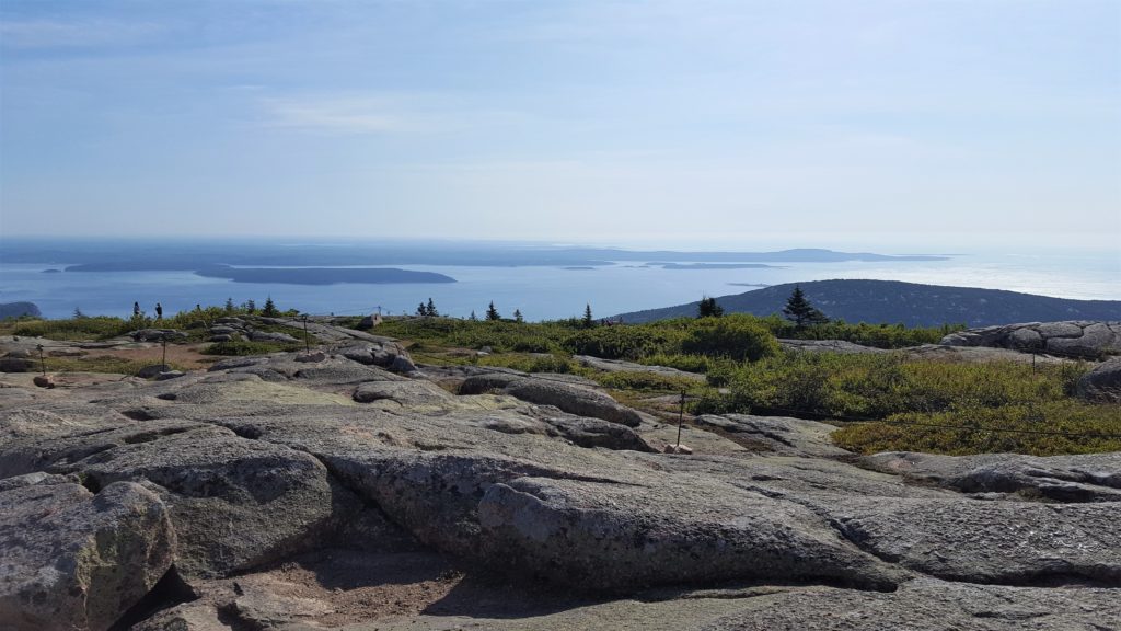 View from Cadillac Mountain Acadia National Park