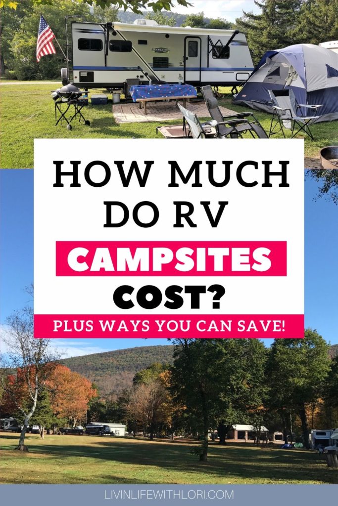 What's the Average Cost of an RV Campsite?