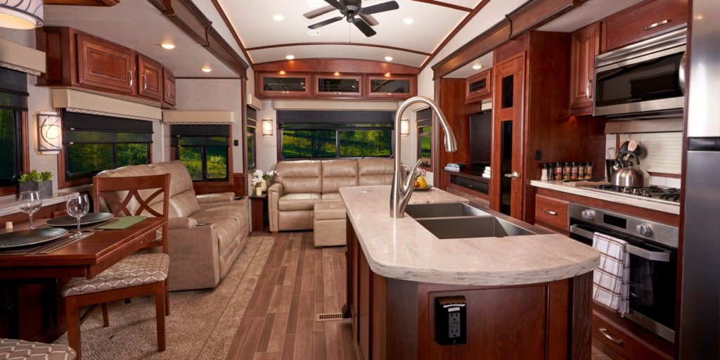 Jayco Pinnacle Kitchen - Photo courtesy Jayco.com