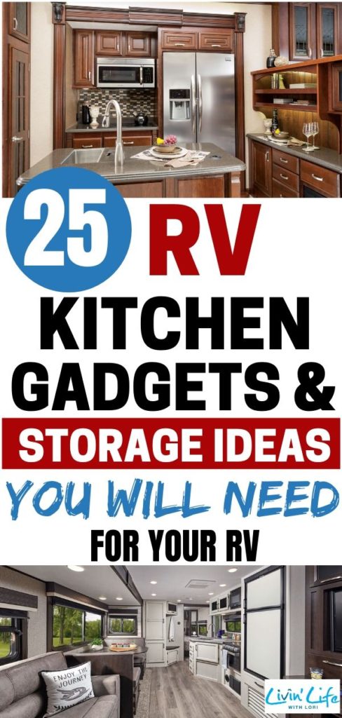 RV Kitchen Gadgets and Storage Ideas You Will Need For Your RV