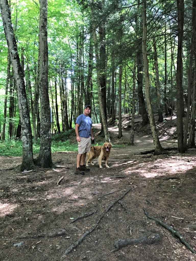 Hiking Trails at Mine Kill State Park New York