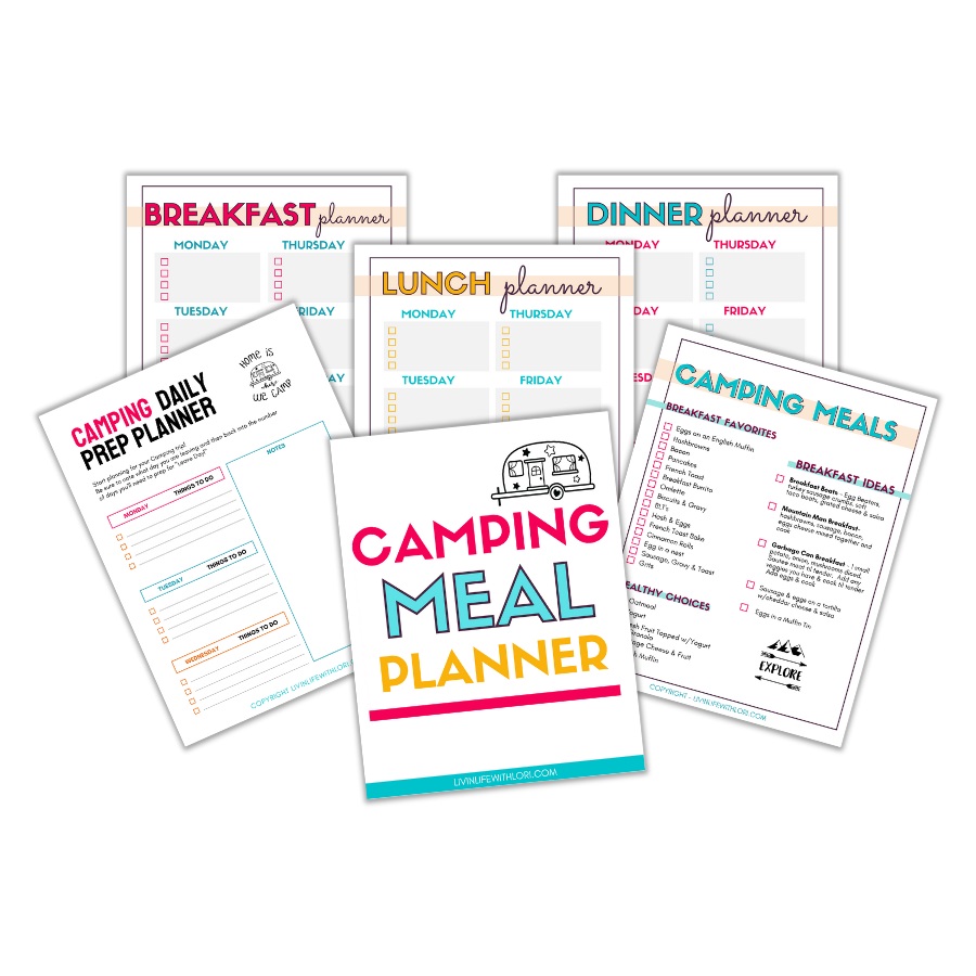 Camping Meal Planner