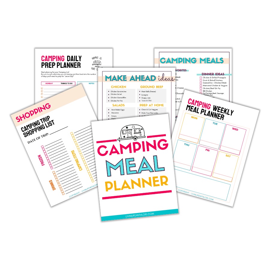 Camping Meal Planning Ideas