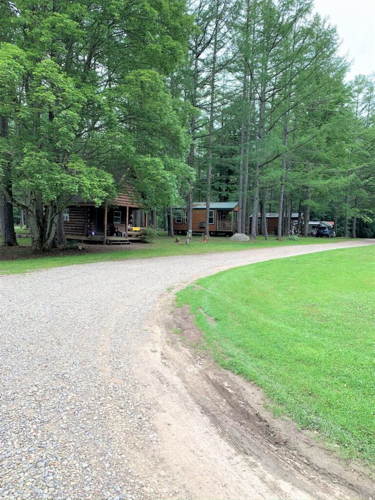 camping cabins at houghton letchworth koa