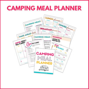 Camping Meal Planner Printable