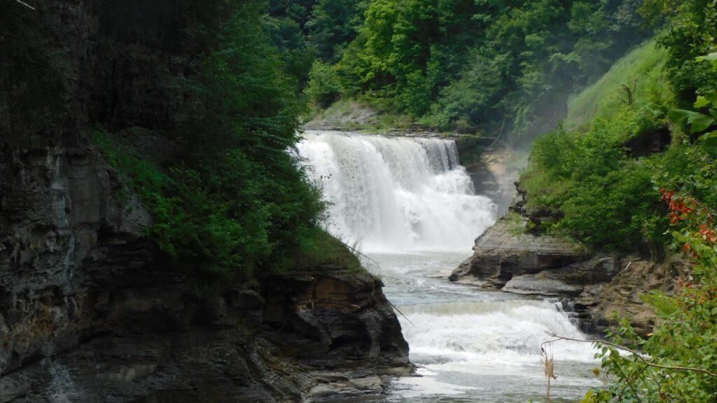 Lower Falls in Letchworth State Park