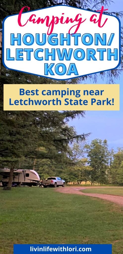 RV camping near Letchworth State Park