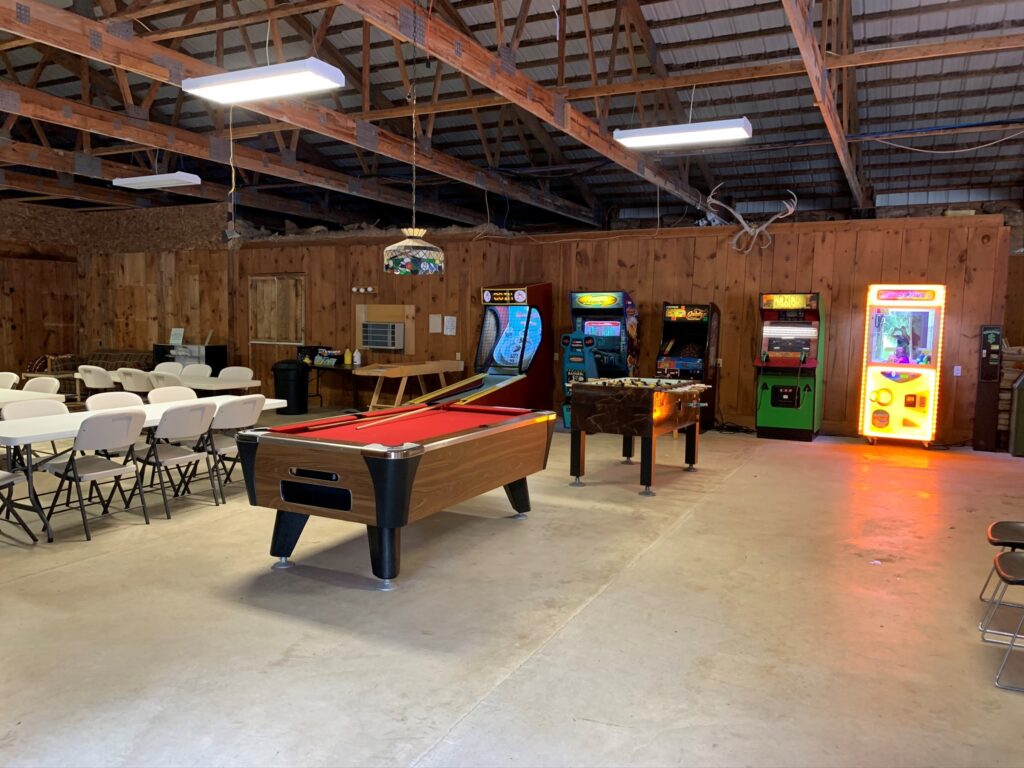 Recreation Room at the Lodge