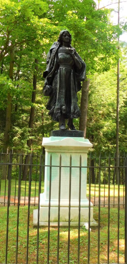 statue of Mary Jemison
