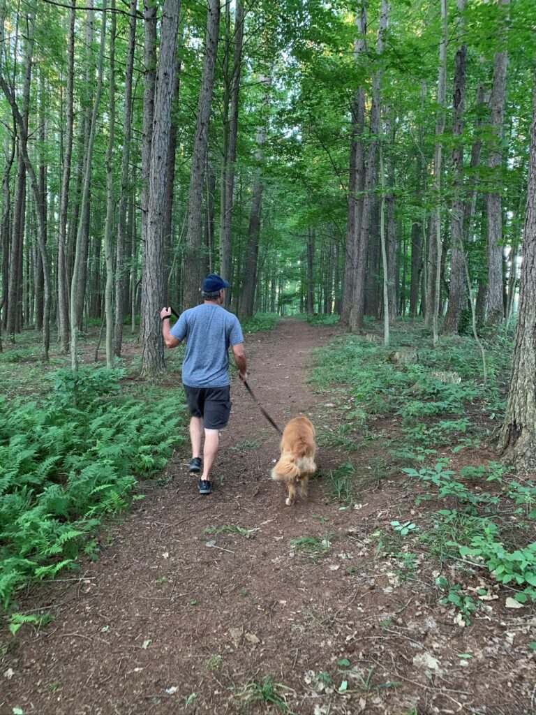 trails throughout Houghton Letchworth KOA campground